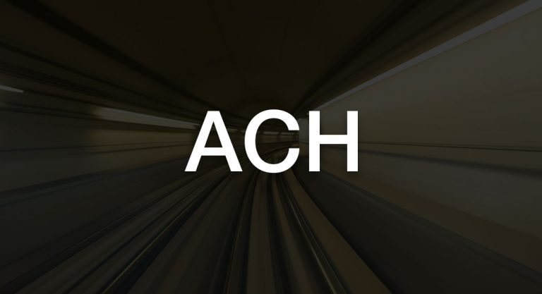 Flexibility provided by ACH – the key to success!