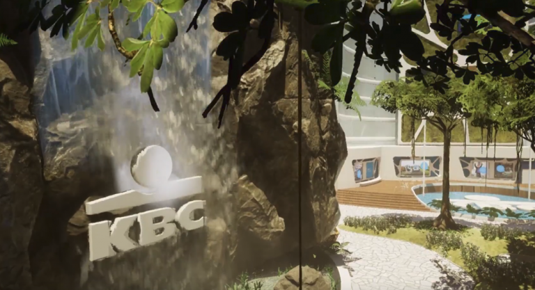 KBC’s latest 3-D Virtual Space; a gaming-like experience KBC’s latest 3-D Virtual Space; a gaming-like experience