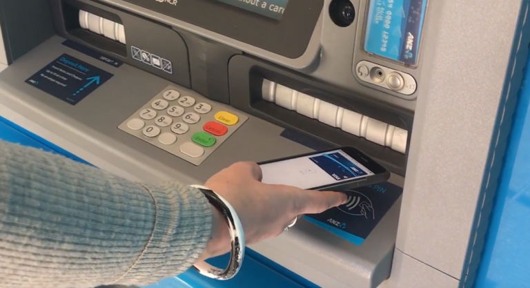 ANZ rolls out cardless ATM withdrawals